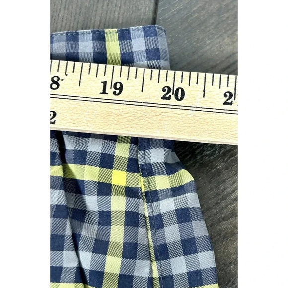 Callaway Golf Shorts Blue Yellow Plaid Pockets Stretch Men's 40 - Picture 6 of 10